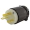 Ac Works Straight Blade Plug, 6-15P, 15 A, 250V AC, 2 Pole, Screw Terminals, Grounded AS615P - alternate 1